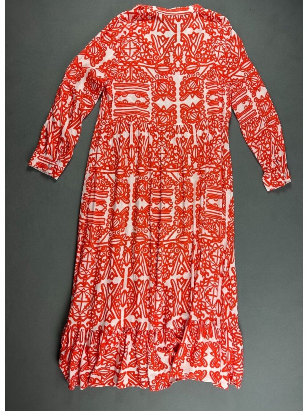 Mare Mare x Anthropologie Lynda Tiered Maxi Dress Size Large - Picture 4 of 7